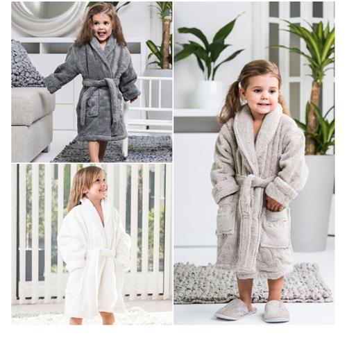 Kids Bathrobe 110 cm (3-5 yrs)