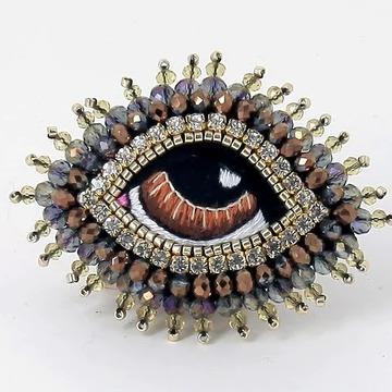 Eye Brooche - BR01-BR07 - L