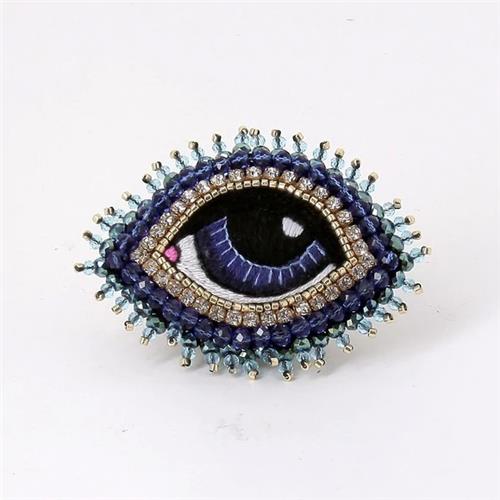 Eye Brooche - BR01-BL4-M
