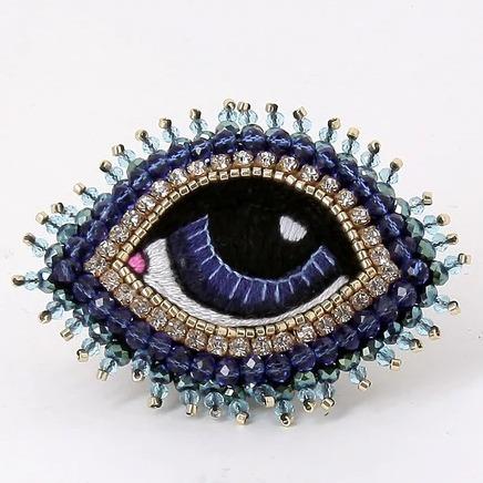 Eye Brooche - BR01-BL4-L
