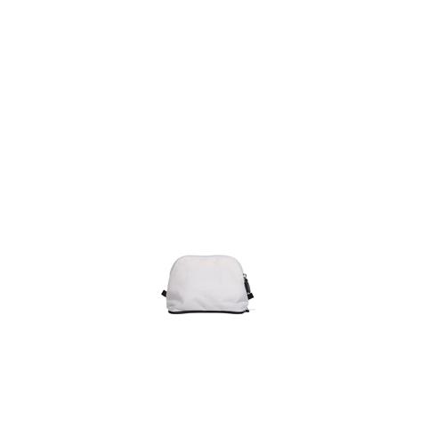 Trousse Aspen Cordura Small / White/Black Leather