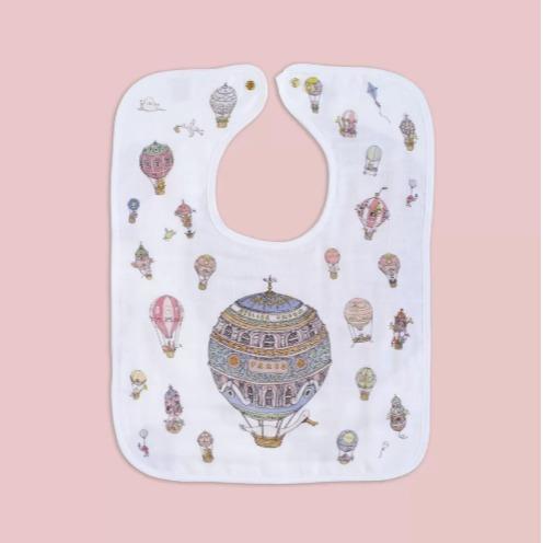 Atelier Choux Large Bib / Hot Air Ballons