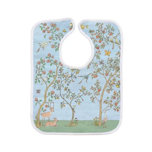 Atelier Choux Large Bib / In Bloom Blue