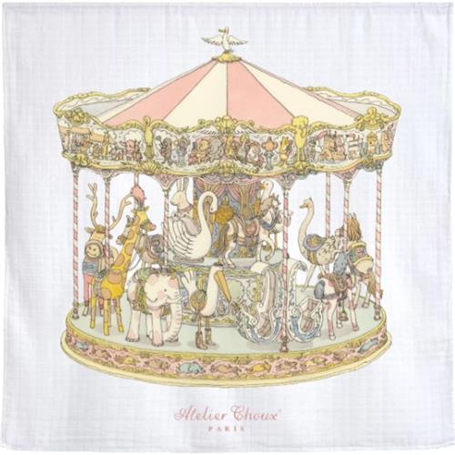Atelier Choux Swaddle / Carousel Pink