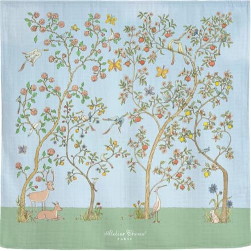 Atelier Choux Swaddle / In Bloom Blue