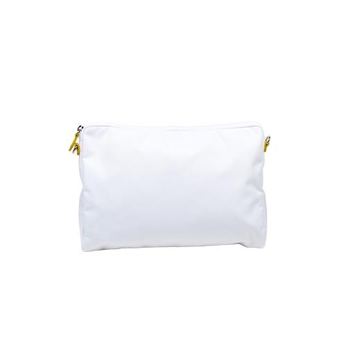 Rectangular Pouch Cordura / White  / Yellow Strap