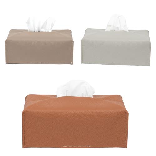 Leather Tissue Cover Rectangular