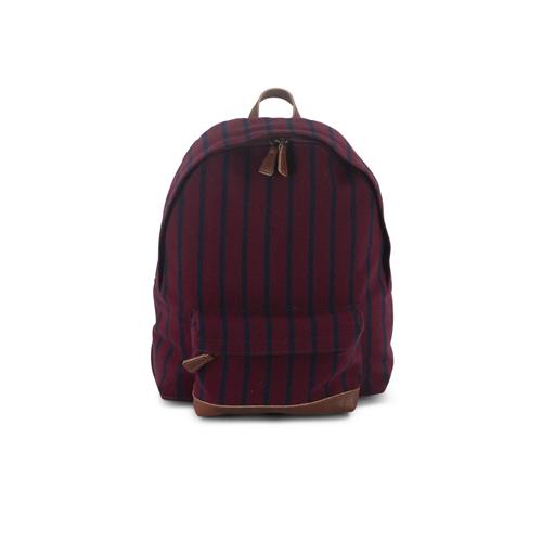 Pinstripe Zaino Backpack Large / Red with Blue Stripes