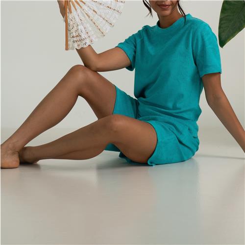 Terry Set Blue Green