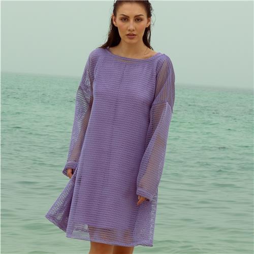 Mesh Dress / Purple