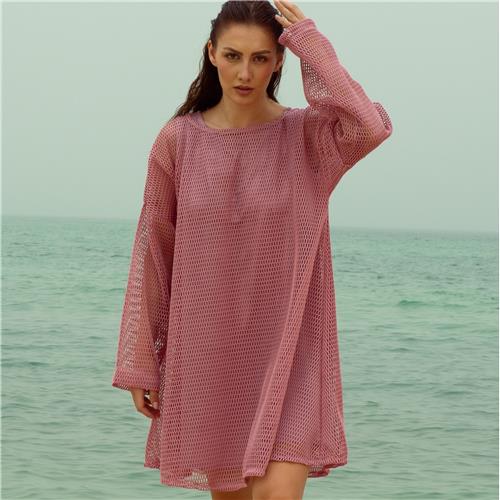 Mesh Dress / Pink