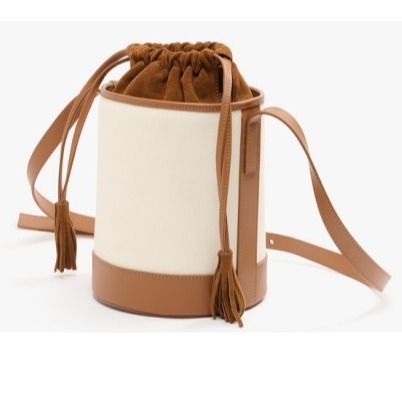 Canvas Secchiello Leather / Cream