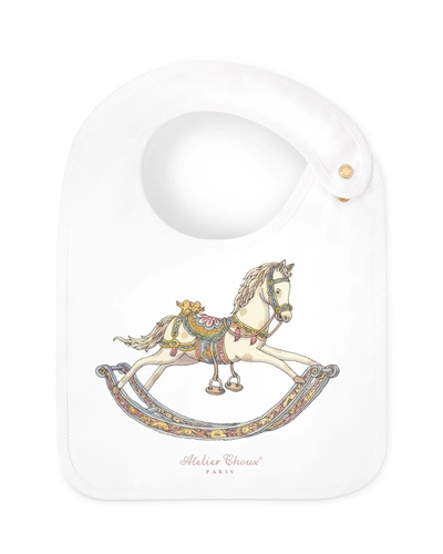 Atelier Choux Large Bib / Rocking Horse